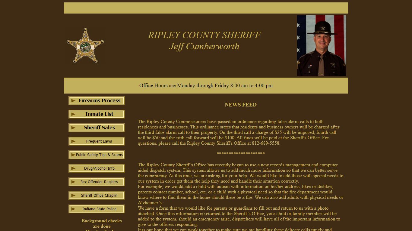 Ripley County Sheriff